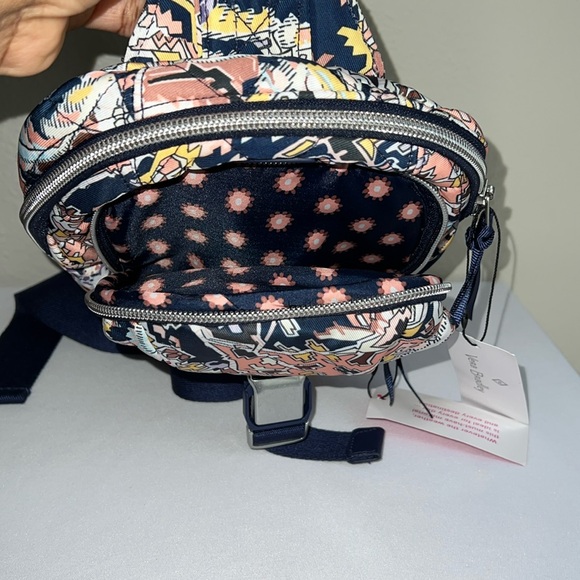 Vera Bradley Utility Sling Backpack-Tangier Paisley - Picture 12 of 15
